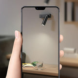 Modern Adjustable Cylinder Bedroom LED Wall Sconce Image - 4