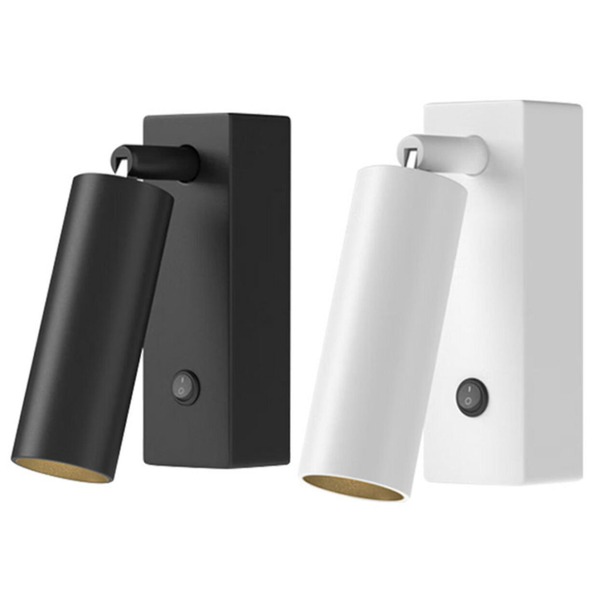 Modern Adjustable Cylinder Bedroom LED Wall Sconce Image - 5