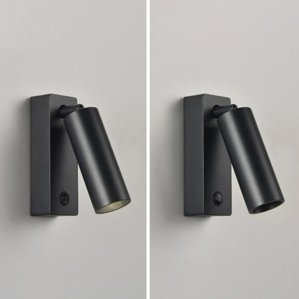Modern Adjustable Cylinder Bedroom LED Wall Sconce Image - 7