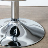 Modern Adjustable Height Rotating Barrel Bar Stools with Arms Image - 14
