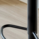 Modern Adjustable Height Swivel Saddle Bar Stool with Footrest Image - 14