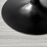 Modern Adjustable Height Swivel Saddle Bar Stool with Footrest Image - 16