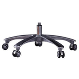 Modern Adjustable Leather Ergonomic Office Chair With Casters Image - 12