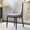 Modern Armless Dining Chairs with Padded Seat and Backrest Image - 12