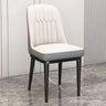 Modern Armless Dining Chairs with Padded Seat and Backrest Image - 13
