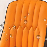 Modern Armless Dining Chairs with Padded Seat and Backrest Image - 7