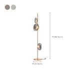 Modern Artistic Irregular Flower Clear Glass Floor Lamp Image - 18