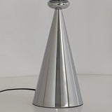 Modern Artistic Melted Globe Tapered Base Acrylic Floor Lamp Image - 11