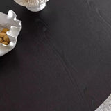 Modern Artistic Round Low-Profile Small Wood Coffee Table Image - 10