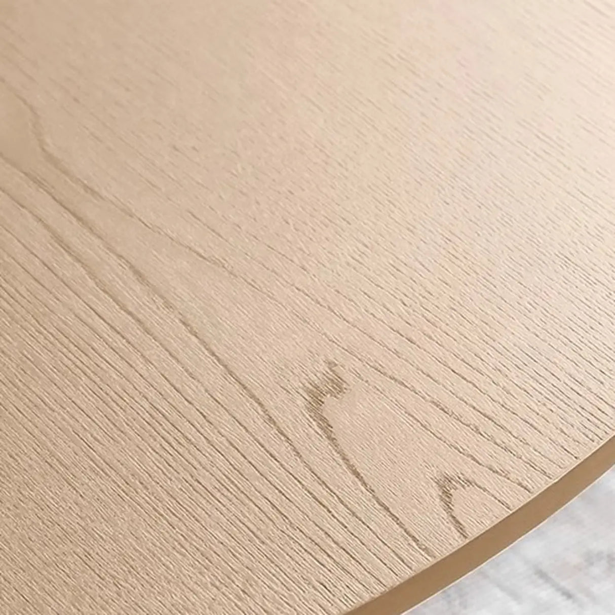 Modern Artistic Round Low-Profile Small Wood Coffee Table Image - 9