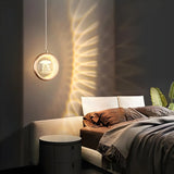Modern Bedroom Dolphin LED Infinity Mirro Pendant Light Image - 7
