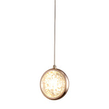 Modern Bedroom Dolphin LED Infinity Mirro Pendant Light Image - 8