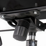Modern Black Adjustable Arms Ergonomic Mesh Office Chair Image - 12