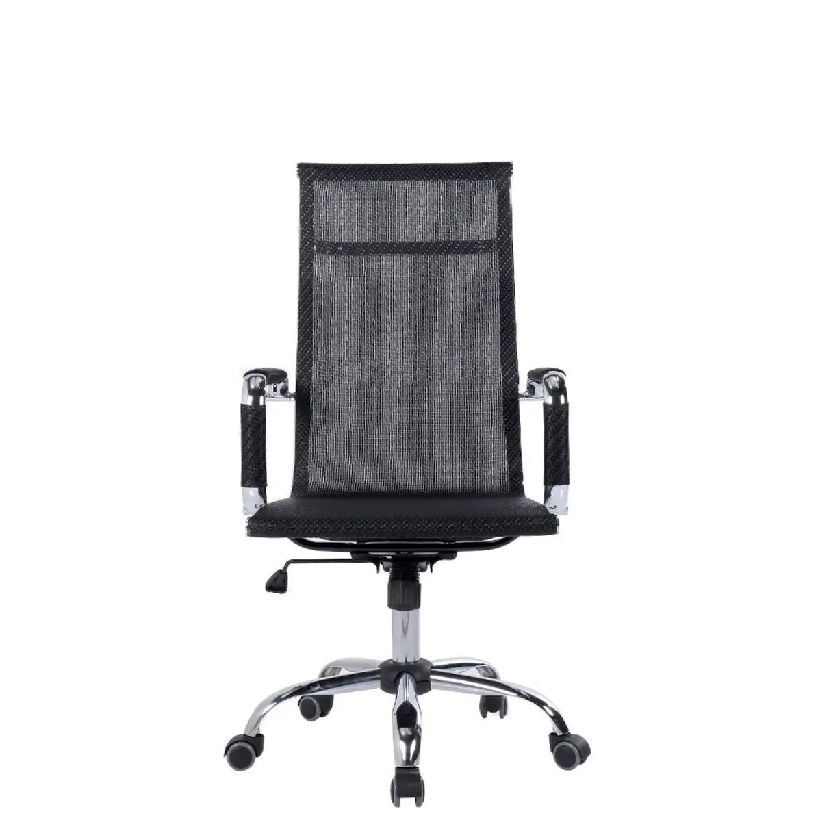 Modern Black Adjustable Arms Ergonomic Mesh Office Chair Image - 14