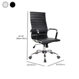 Modern Black Adjustable Arms Ergonomic Mesh Office Chair Image - 18
