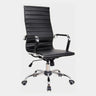 Modern Black Adjustable Arms Ergonomic Mesh Office Chair Image - 6