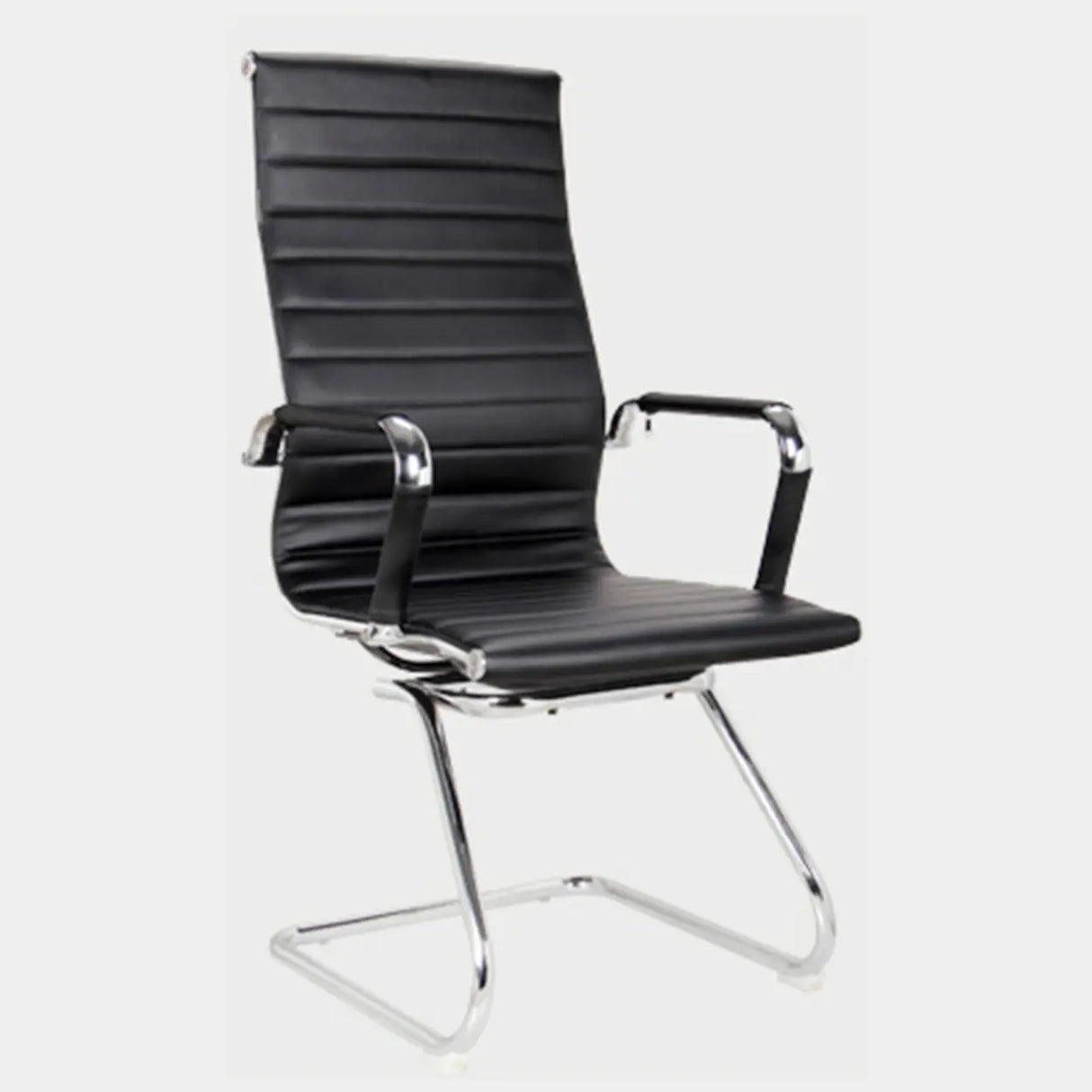 Modern Black Adjustable Arms Ergonomic Mesh Office Chair Image - 8