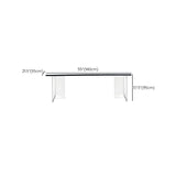 Modern Black and White Minimalist Counter Height Bar Table Image - 9