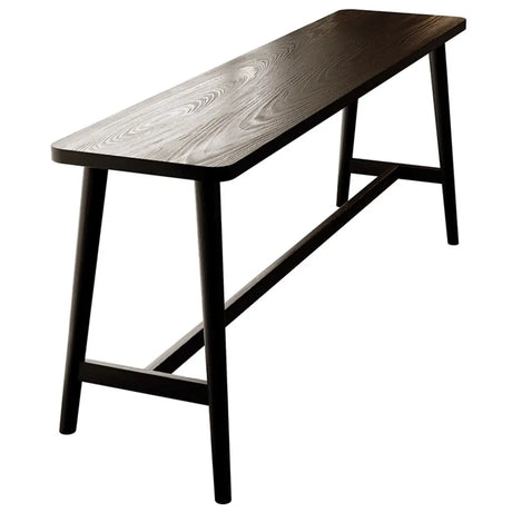 Modern Black Bar Table Set with 2 Stools for Small Spaces Image - 2