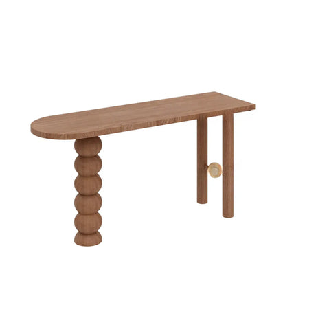 Modern Black Bar Table Set with Artistic Sculpted Base Image - 3
