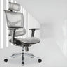 Modern Black Ergonomic Mesh Headrest Office Chairs Image - 5