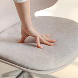 Modern Black Ergonomic Swivel Plastic Office Chair Image - 10