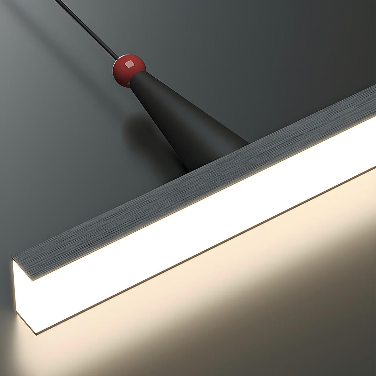 Modern Black Linear Artistic Accents Island Light  Image - 10