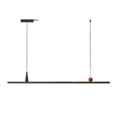 Modern Black Linear Artistic Accents Island Light  Image - 5