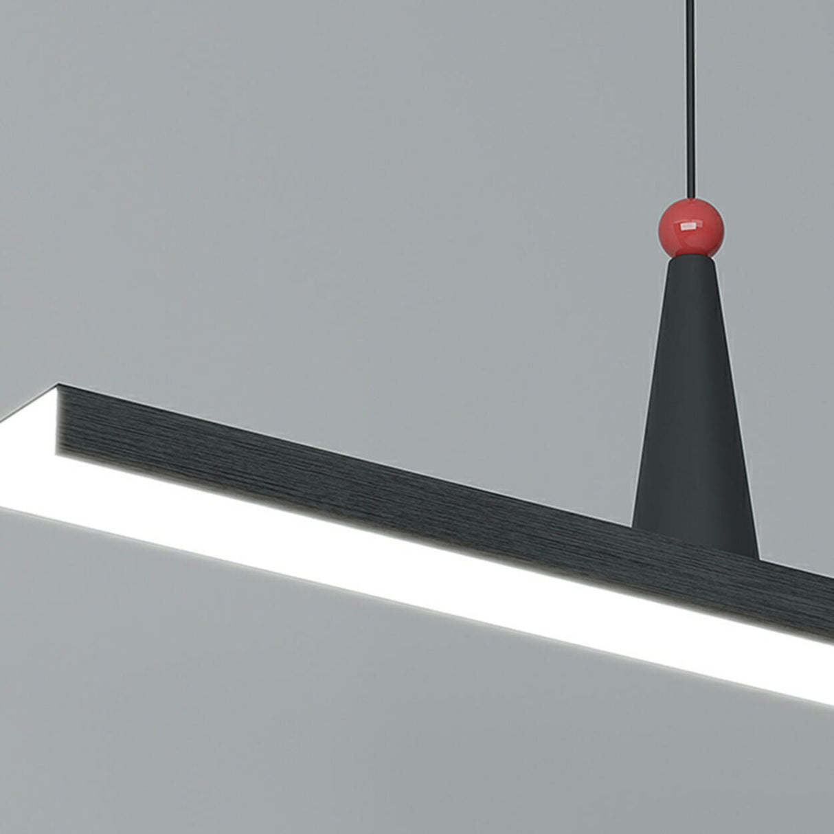 Modern Black Linear Artistic Accents Island Light  Image - 7