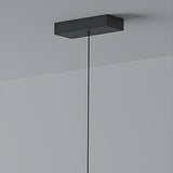 Modern Black Linear Artistic Accents Island Light  Image - 8