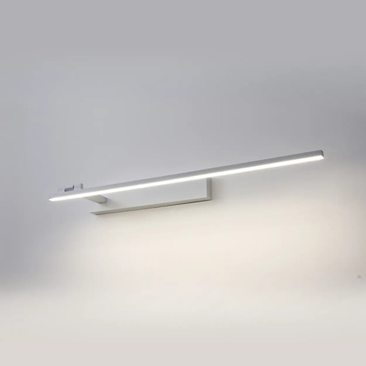 Modern Black Rectangular Bathroom Vanity Light  Image - 9