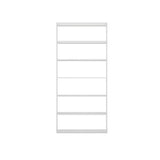 Modern Black Versatile Metal Frame Display Bookcase Image - 7
