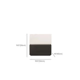 Modern Brown and Black Wood Nightstand with Drawer Storage Image - 19