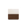 Modern Brown and Black Wood Nightstand with Drawer Storage Image - 3