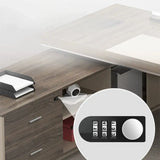 Modern Brown Wood L-Shape Office Executive Desk Image - 9