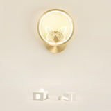 Modern Butterfly Bedroom LED Wall Lamp Image - 4