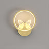 Modern Butterfly Bedroom LED Wall Lamp Image - 5