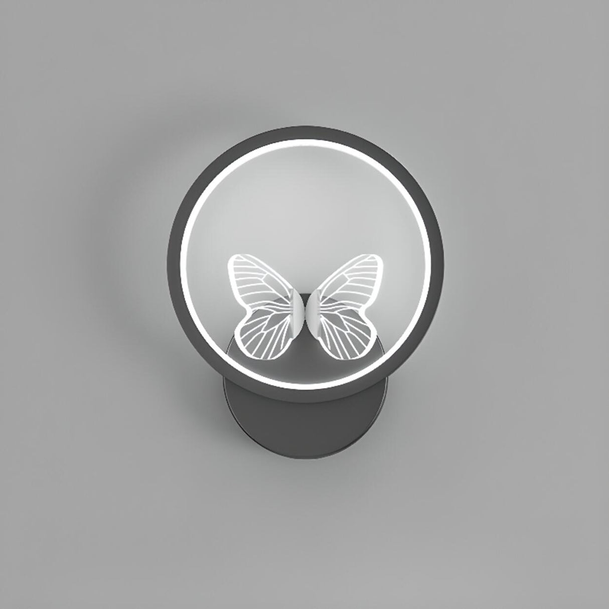 Modern Butterfly Bedroom LED Wall Lamp Image - 8