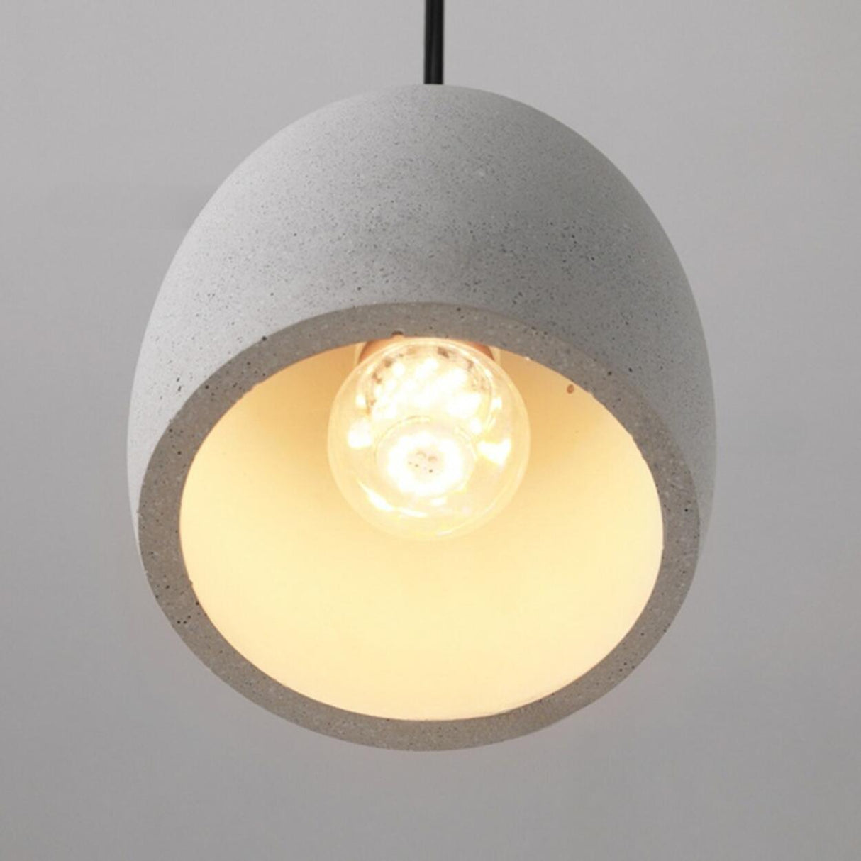 Modern Ceramics Dome  Pendant Light Adjustable Length Image - 14