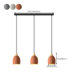 Modern Ceramics Dome  Pendant Light Adjustable Length Image - 20