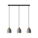Modern Ceramics Dome  Pendant Light Adjustable Length Image - 9