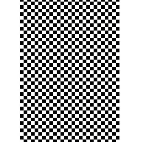 Modern Checkered Polyester Green Anti-Slip Rug Image - 2