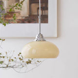 Modern Chrome Glass Metal Pendant Light Adjustable Cord  Image - 2