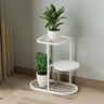Modern Circular Tray Multi-Tier Metal Floor Plant Stand Image - 14