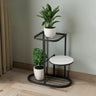 Modern Circular Tray Multi-Tier Metal Floor Plant Stand Image - 21