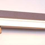 Modern Coffee Curved LED Bathroom Vanity Light Image - 11