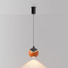 Modern Colorful Clear Acrylic Globe LED Pendant Light Image - 8