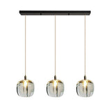 Modern Colorful Cube Mirrored Glass Pendant Light Image - 15