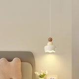 Modern Colorful Resin Layered Globe Pendant Light Image - 8