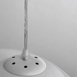 Modern Creative Bedroom White Planet Shape Pendant Light Image - 9